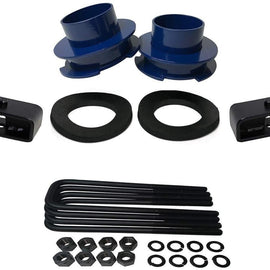 Dodge Ram 1500 2WD Suspension Leveling Lift Kit red spring spacers with isolators