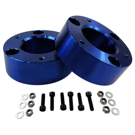 Chevrolet Tahoe and GMC Yukon 1500 Pro Billet Blue Front Strut Spacers