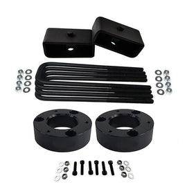 GMC Sierra Chevrolet Silverado 1500 2WD 4WD black Suspension Leveling Lift Kit