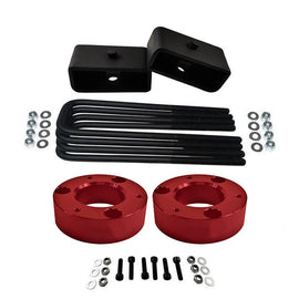 GMC Sierra Chevrolet Silverado 1500 2WD 4WD red Suspension Leveling Lift Kit