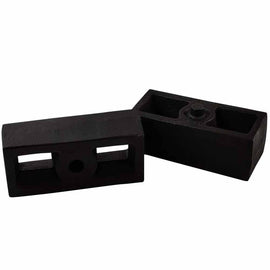 GMC Sierra 3500HD 2WD 4WD Rear Cast Iron Tapered Lift Blocks 2 inch - RB2022-228