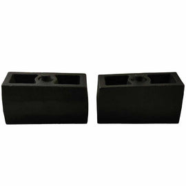 GMC Sierra 3500HD 2WD 4WD Rear Cast Iron Tapered Lift Blocks 3 inch - RB3022-228