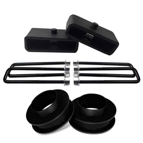 GMC Sierra Chevrolet Silverado 1500 2WD Leveling Lift Kit with 1.5 inch lift blocks - CS1BK30SB15UBS10-024
