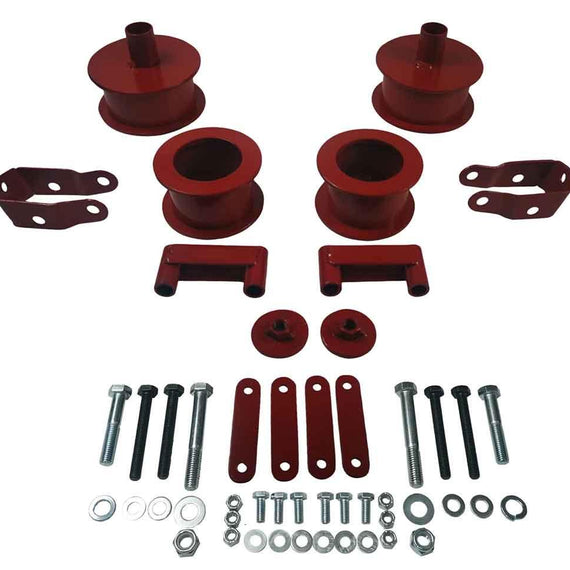 Jeep Wrangler JK 2WD 4WD Full Suspension Leveling Lift Kit red