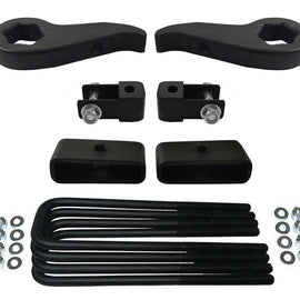 Torsion Key + 1.5"� Blocks + Shock Ext + Square U-Bolts