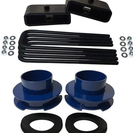 Dodge Ram 1500 2WD Suspension Leveling Lift Kit red spring spacers with isolators