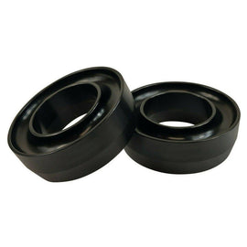 2x precision laser cut carbon steel front spring spacers
