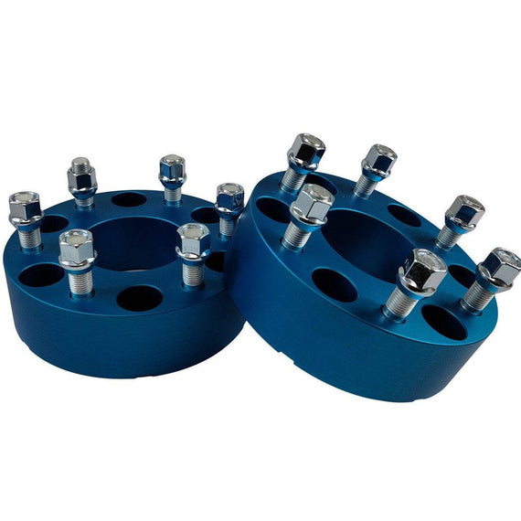 Silverado sierra Blue Wheel Spacers WS3-2IN2X-101-BLUE - 2 pieces