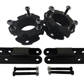 2x Steel Spring Spacers, 2x Rear Lift Shackles