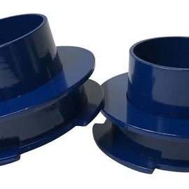 Ford F150 2WD Front Leveling Lift Coil Spring Spacers - blue