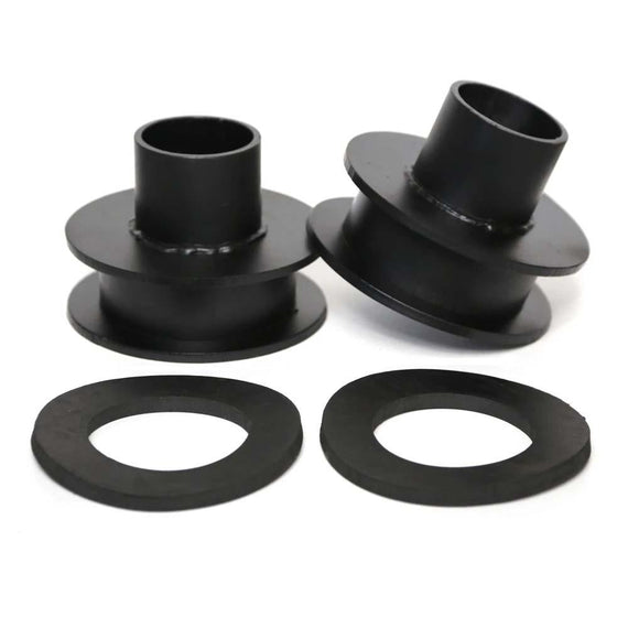 Ford F250 F350 Super Duty 4WD Coil Spacers with Sound Isolators black set