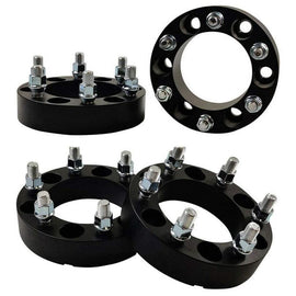 Chevrolet C1500 C2500 C3500 and GMC K1500 K2500 K3500 4WD 2-Inch Wheel Spacers 108mm Center Bore